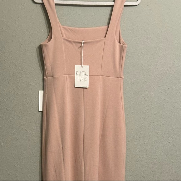 NWT Show Me your Mumu Paris Gown Dusty Blush Stretch - Picture 8 of 14